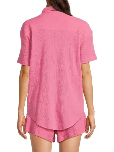 Change of Scenery Women's Michelle Cotton Top - Hibiscus | Thumbnail 5 Change of Scenery Women's Michelle Cotton Top - Hibiscus | Thumbnail 5