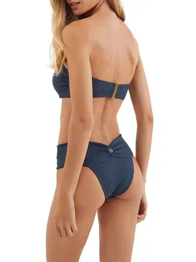 ViX by Paula Hermanny Women's Firenze Becky Bandeau Bikini Top - Blue | Thumbnail 3 ViX by Paula Hermanny Women's Firenze Becky Bandeau Bikini Top - Blue | Thumbnail 3