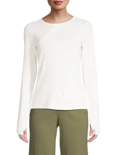 Capsule 121 Women's Long-Sleeve Asymmetric Button Top | Thumbnail 3 Capsule 121 Women's Long-Sleeve Asymmetric Button Top | Thumbnail 3