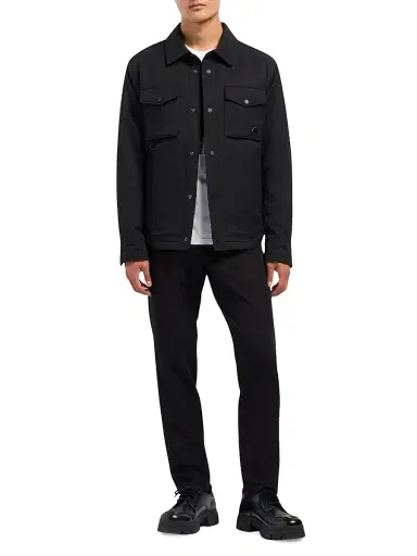 Moose Knuckles Men's West Insulated Shirt Jacket - Black | Thumbnail 2 Moose Knuckles Men's West Insulated Shirt Jacket - Black | Thumbnail 2