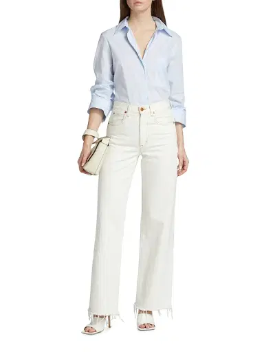 TWP Women's High-Low Button-Front Shirt | Thumbnail 2 TWP Women's High-Low Button-Front Shirt | Thumbnail 2