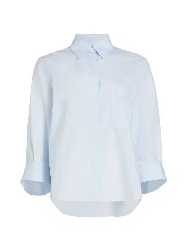 TWP Women's High-Low Button-Front Shirt | Thumbnail 1 TWP Women's High-Low Button-Front Shirt | Thumbnail 1