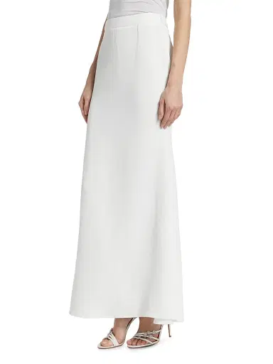TWP Women's At Last Linen-Blend Maxi Skirt - White | Thumbnail 4 TWP Women's At Last Linen-Blend Maxi Skirt - White | Thumbnail 4