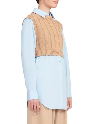 Staud Women's Cooper Sweater Shirt | Thumbnail 4 Staud Women's Cooper Sweater Shirt | Thumbnail 4