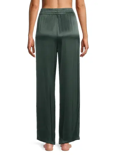 Cami NYC Women's Bleecker Silk Wide-Leg Pants - Hunter | Thumbnail 5 Cami NYC Women's Bleecker Silk Wide-Leg Pants - Hunter | Thumbnail 5