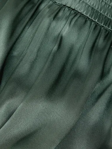 Cami NYC Women's Bleecker Silk Wide-Leg Pants - Hunter | Thumbnail 6 Cami NYC Women's Bleecker Silk Wide-Leg Pants - Hunter | Thumbnail 6