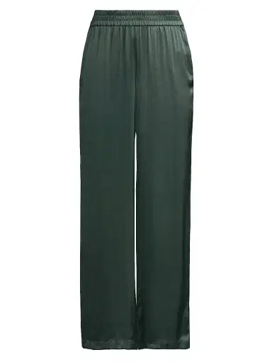 Cami NYC Women's Bleecker Silk Wide-Leg Pants - Hunter | Thumbnail 1 Cami NYC Women's Bleecker Silk Wide-Leg Pants - Hunter | Thumbnail 1