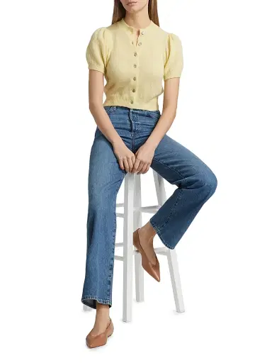 DÔEN Women's Anisa Crop Cardigan | Thumbnail 2 DÔEN Women's Anisa Crop Cardigan | Thumbnail 2