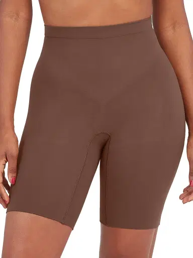 Spanx Women's Power Shorts - Chestnut Brown - Size 26 | Thumbnail 2 Spanx Women's Power Shorts - Chestnut Brown - Size 26 | Thumbnail 2