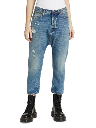 R13 Women's Drop Rise Jeans - Bain - Size 24 | Thumbnail 3 R13 Women's Drop Rise Jeans - Bain - Size 24 | Thumbnail 3