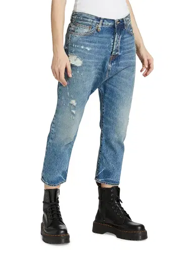 R13 Women's Drop Rise Jeans - Bain - Size 24 | Thumbnail 4 R13 Women's Drop Rise Jeans - Bain - Size 24 | Thumbnail 4