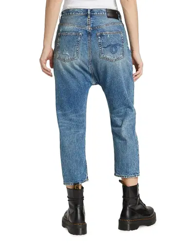 R13 Women's Drop Rise Jeans - Bain - Size 24 | Thumbnail 5 R13 Women's Drop Rise Jeans - Bain - Size 24 | Thumbnail 5