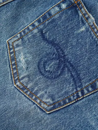 R13 Women's Drop Rise Jeans - Bain - Size 24 | Thumbnail 7 R13 Women's Drop Rise Jeans - Bain - Size 24 | Thumbnail 7