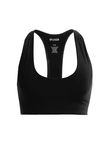Splits59 Women's Sara Airweight Sports Bra - Black - Size XS | Thumbnail 1 Splits59 Women's Sara Airweight Sports Bra - Black - Size XS | Thumbnail 1