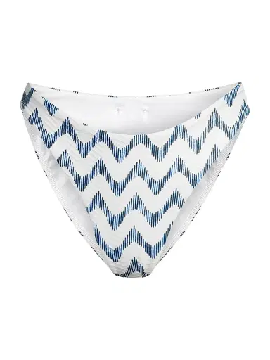 Milly Women's Margot Barcelona Chevron Bikini Bottom | Thumbnail 1 Milly Women's Margot Barcelona Chevron Bikini Bottom | Thumbnail 1