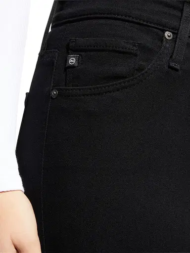 AG Jeans Women's Farrah High-Rise Skinny Jeans - Super Black - Size 32 | Thumbnail 5 AG Jeans Women's Farrah High-Rise Skinny Jeans - Super Black - Size 32 | Thumbnail 5