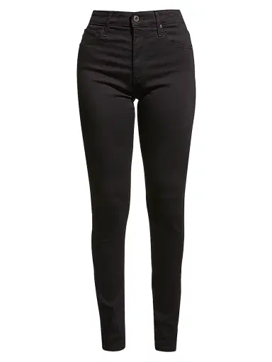 AG Jeans Women's Farrah High-Rise Skinny Jeans - Super Black - Size 32 | Thumbnail 1 AG Jeans Women's Farrah High-Rise Skinny Jeans - Super Black - Size 32 | Thumbnail 1