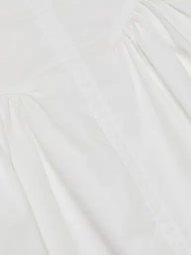 Proenza Schouler White Label Women's Bader Sleeveless Stretch Poplin Peplum Top - White | Thumbnail 7 Proenza Schouler White Label Women's Bader Sleeveless Stretch Poplin Peplum Top - White | Thumbnail 7