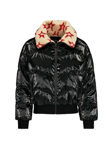 Perfect Moment Women's Reversible Sherpa Down Puffer Jacket | Thumbnail 1 Perfect Moment Women's Reversible Sherpa Down Puffer Jacket | Thumbnail 1