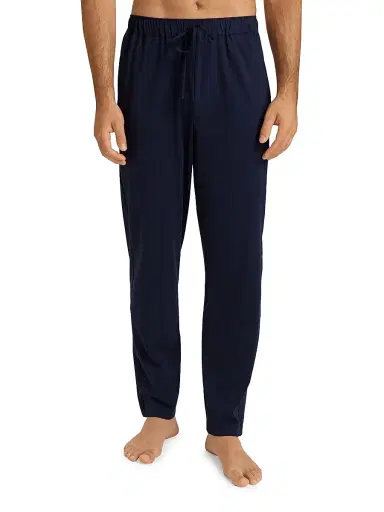Hanro Men's Knit Jersey Pants - Deep Navy - Size XL | Thumbnail 4 Hanro Men's Knit Jersey Pants - Deep Navy - Size XL | Thumbnail 4