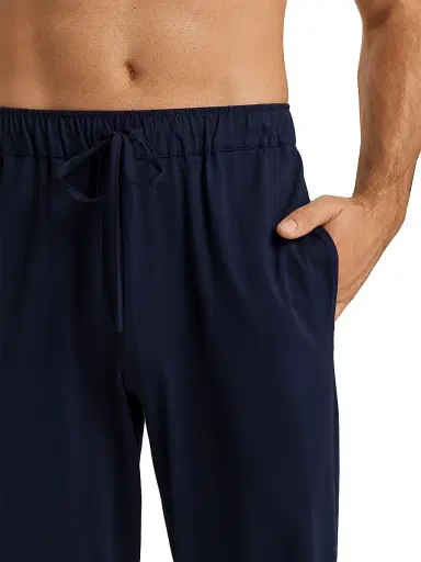 Hanro Men's Knit Jersey Pants - Deep Navy - Size XL | Thumbnail 6 Hanro Men's Knit Jersey Pants - Deep Navy - Size XL | Thumbnail 6
