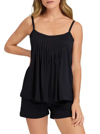 Hanro Women's Two-Piece Juliet Short Pajama Set | Thumbnail 3 Hanro Women's Two-Piece Juliet Short Pajama Set | Thumbnail 3
