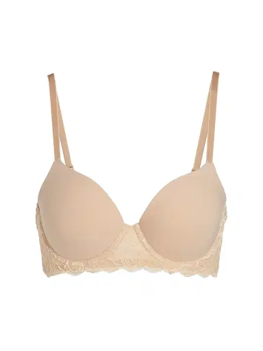 Hanro Women's Luxury Moments Lace T-Shirt Bra | Thumbnail 1 Hanro Women's Luxury Moments Lace T-Shirt Bra | Thumbnail 1