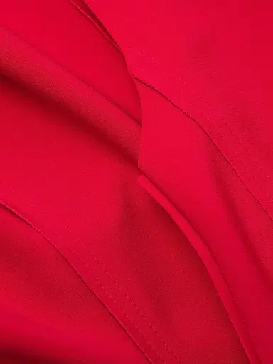 Norma Kamali Women's Grace Sleeveless Flounce-Hem Midi-Dress - Red | Thumbnail 6 Norma Kamali Women's Grace Sleeveless Flounce-Hem Midi-Dress - Red | Thumbnail 6