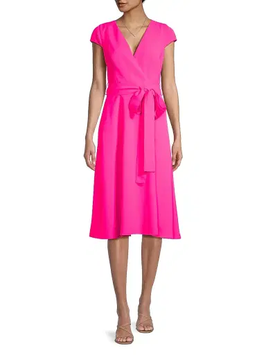 BLACK HALO Women's Pandora Surplice Dress | Thumbnail 2 BLACK HALO Women's Pandora Surplice Dress | Thumbnail 2