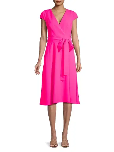 BLACK HALO Women's Pandora Surplice Dress | Thumbnail 3 BLACK HALO Women's Pandora Surplice Dress | Thumbnail 3