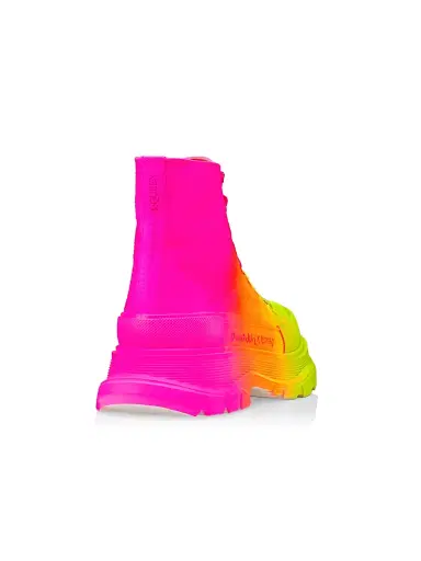 McQueen Women's Ombré Treadslick High-Top Sneakers | Thumbnail 3 McQueen Women's Ombré Treadslick High-Top Sneakers | Thumbnail 3
