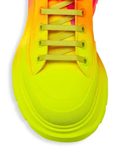 McQueen Women's Ombré Treadslick High-Top Sneakers | Thumbnail 4 McQueen Women's Ombré Treadslick High-Top Sneakers | Thumbnail 4