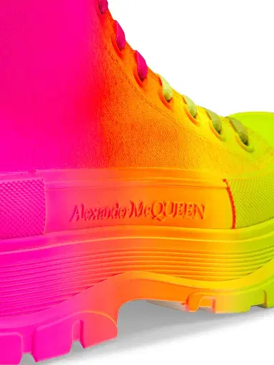 McQueen Women's Ombré Treadslick High-Top Sneakers | Thumbnail 6 McQueen Women's Ombré Treadslick High-Top Sneakers | Thumbnail 6