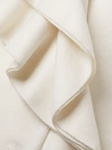 Kobi Halperin Women's Alora Brushed Wool Ruffle Coat - Ivory - Size Medium | Thumbnail 6 Kobi Halperin Women's Alora Brushed Wool Ruffle Coat - Ivory - Size Medium | Thumbnail 6