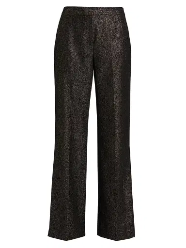 Kobi Halperin Women's Misha Sparkle Trousers - Metallic | Thumbnail 1 Kobi Halperin Women's Misha Sparkle Trousers - Metallic | Thumbnail 1