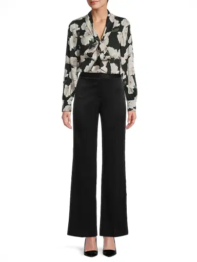 Ungaro Women's Dara Floral Stretch Silk Blouse - Multi | Thumbnail 2 Ungaro Women's Dara Floral Stretch Silk Blouse - Multi | Thumbnail 2