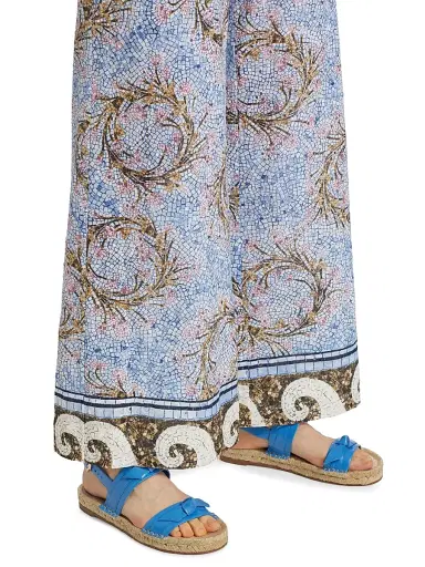 Kobi Halperin Women's Lilley Rosette Tiles Cotton Pants - Skyline Multi | Thumbnail 6 Kobi Halperin Women's Lilley Rosette Tiles Cotton Pants - Skyline Multi | Thumbnail 6