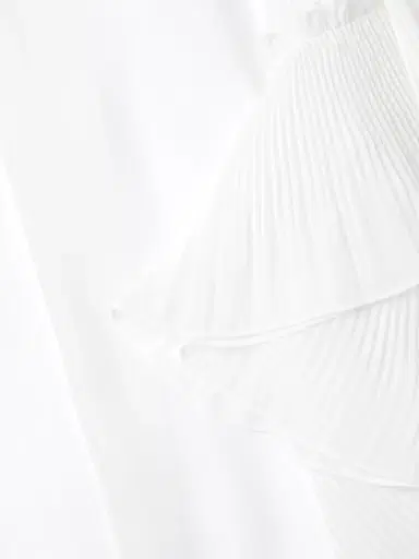 Ungaro Women's Laura One-Shoulder Ruffled Maxi Dress - White | Thumbnail 6 Ungaro Women's Laura One-Shoulder Ruffled Maxi Dress - White | Thumbnail 6