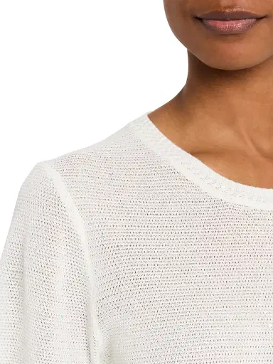 Kobi Halperin Women's Noa Embellished Space-Dye Top - White | Thumbnail 5 Kobi Halperin Women's Noa Embellished Space-Dye Top - White | Thumbnail 5