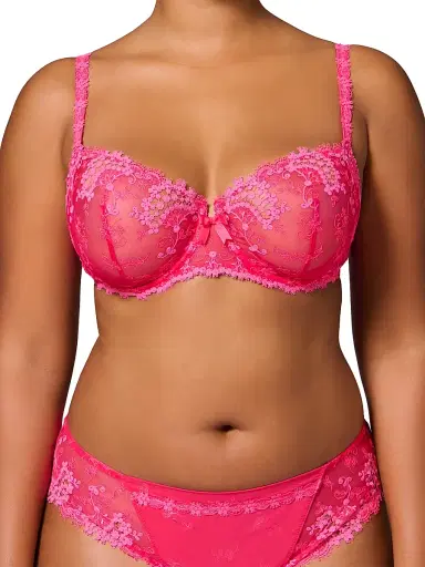 Simone Pérèle Women's Wish Embroidered Demi Bra | Thumbnail 4 Simone Pérèle Women's Wish Embroidered Demi Bra | Thumbnail 4