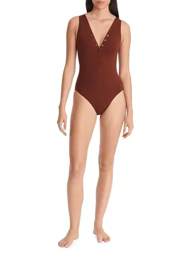 Eres Women's Icône One-Piece Tank Swimsuit - Tortue - Size 8 | Thumbnail 2 Eres Women's Icône One-Piece Tank Swimsuit - Tortue - Size 8 | Thumbnail 2