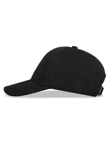 Saint Laurent Men's Cassandre Cap in Cotton Denim Twill | Thumbnail 2 Saint Laurent Men's Cassandre Cap in Cotton Denim Twill | Thumbnail 2
