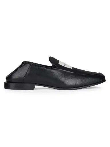 Givenchy Women's Label Loafers in Leather | Thumbnail 1 Givenchy Women's Label Loafers in Leather | Thumbnail 1