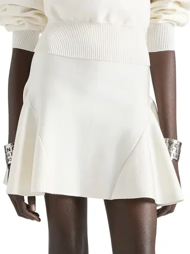 Givenchy Women's Ruffled Skirt in Wool | Thumbnail 2 Givenchy Women's Ruffled Skirt in Wool | Thumbnail 2