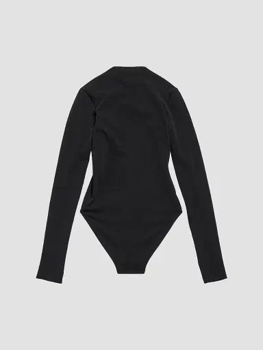 Balenciaga Women's V-Neck Body Top - Black | Thumbnail 6 Balenciaga Women's V-Neck Body Top - Black | Thumbnail 6