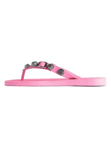Balenciaga Women's Cagole Thong Sandals - Light Pink | Thumbnail 6 Balenciaga Women's Cagole Thong Sandals - Light Pink | Thumbnail 6