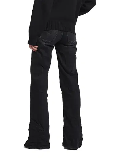 Balenciaga Women's Wide Leg Jeans - Black - Size 26 | Thumbnail 4 Balenciaga Women's Wide Leg Jeans - Black - Size 26 | Thumbnail 4