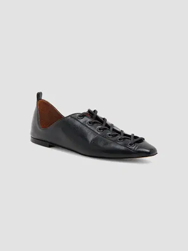 Stella McCartney Women's Terra Laced Alter Mat Ballerina Flats | Thumbnail 2 Stella McCartney Women's Terra Laced Alter Mat Ballerina Flats | Thumbnail 2