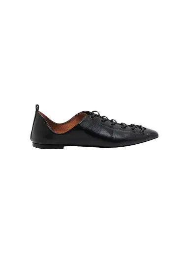 Stella McCartney Women's Terra Laced Alter Mat Ballerina Flats | Thumbnail 1 Stella McCartney Women's Terra Laced Alter Mat Ballerina Flats | Thumbnail 1