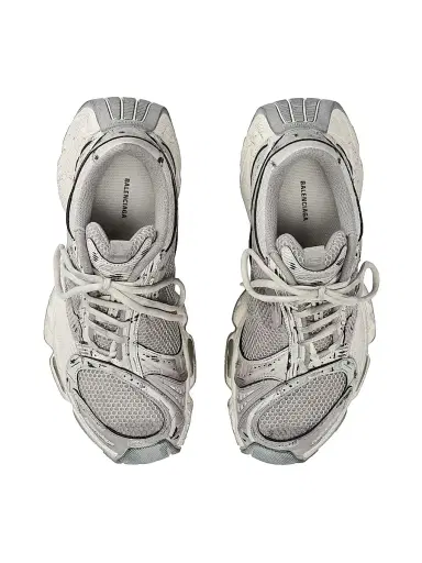 Balenciaga Men's Stapler Sneakers - Beige Grey | Thumbnail 4 Balenciaga Men's Stapler Sneakers - Beige Grey | Thumbnail 4